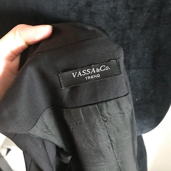 HP Tuxedo button up mini wool with viscose dress - Picture 3 of 4